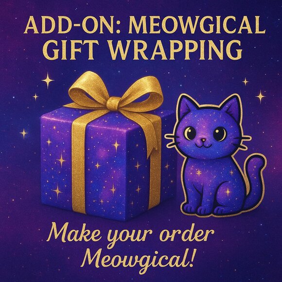 🎁✨ Add-On: Meowgical Holiday Gift Wrapping - Picture 1 of 2